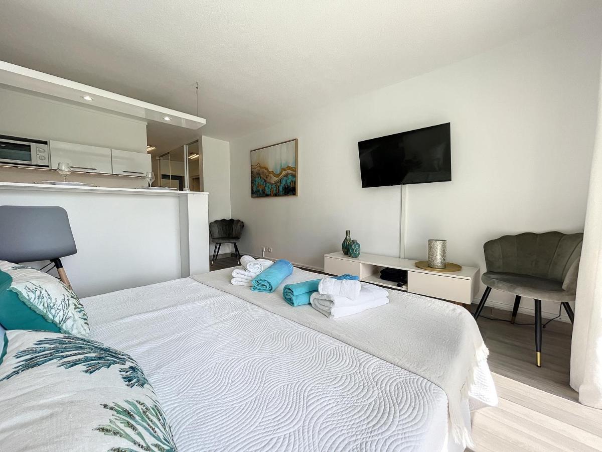 Blue Paradise Studio Avec Acces Privatif Plage Le Gosier  Exterior foto